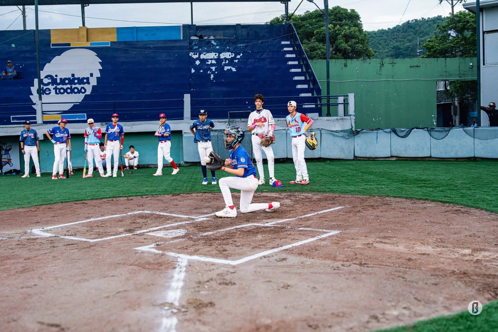 Emilio Miranda (Americano) en la prueba de Tiro al Barril de la categoría U-14. © Pelotón B.
