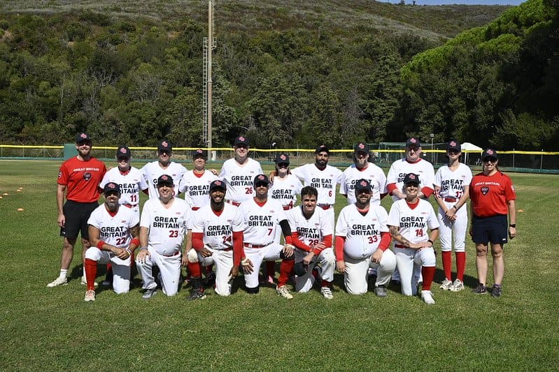 Gran Bretaña, medalla de bronce. Foto: WBSC.