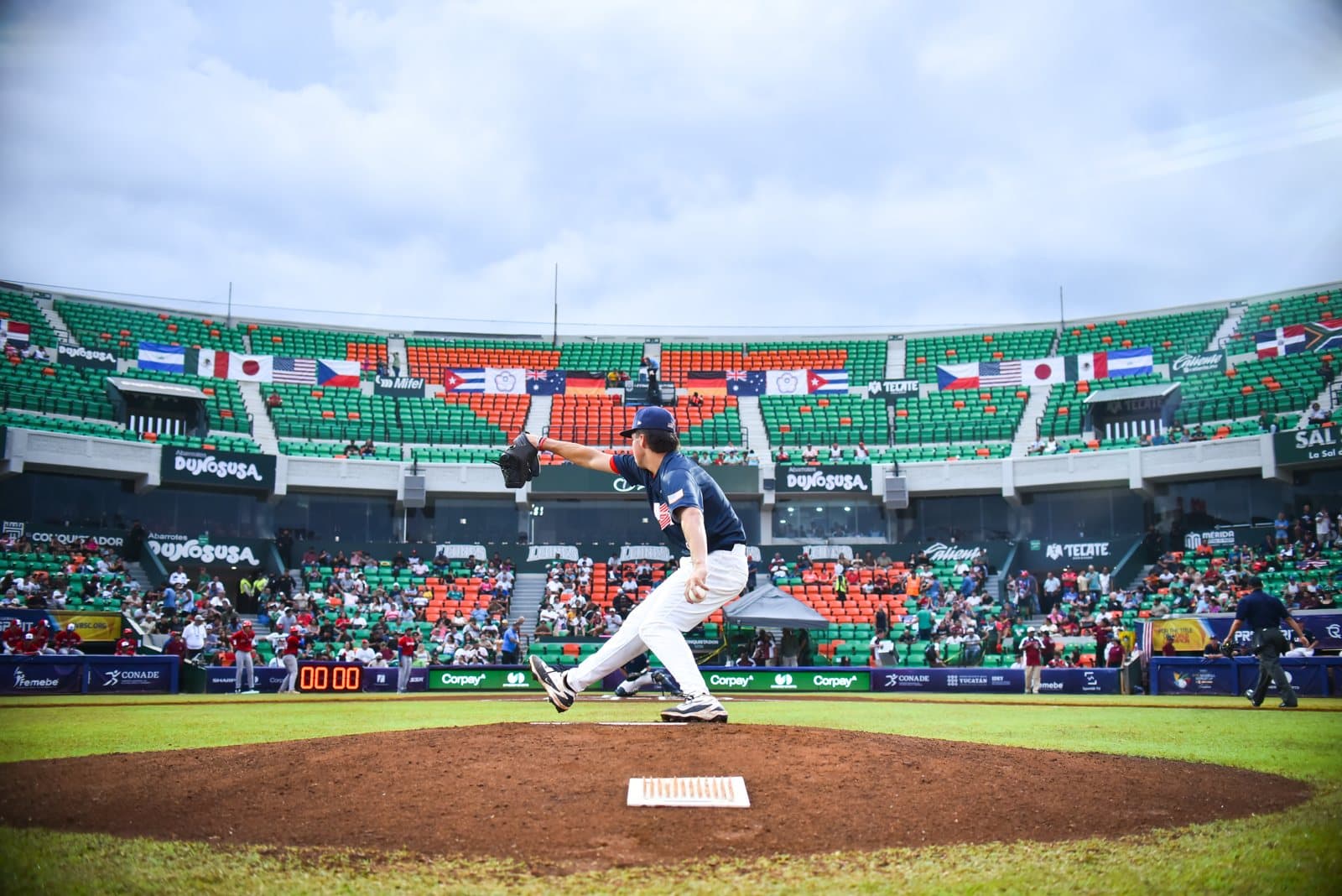 El Parque Kukulcán Alamo de Mérida, escenario de la final. Foto: WBSC.