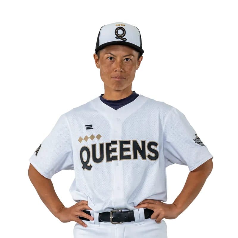 Ayami Sato, lanzadora japonesa de las Queens. Foto: WPBL.