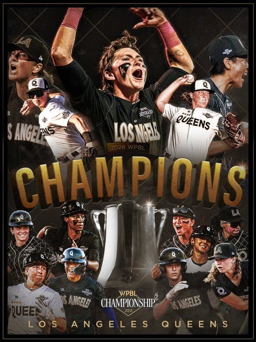Los Angeles Queens, campeonas de la WPBL 2026. Gráfico: WPBL.
