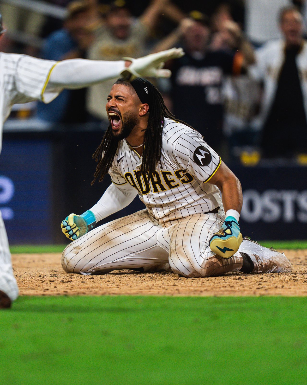 Fernando Tatis Jr. ante los Cubs en la Serie de Comodines. Foto: San Diego Padres.